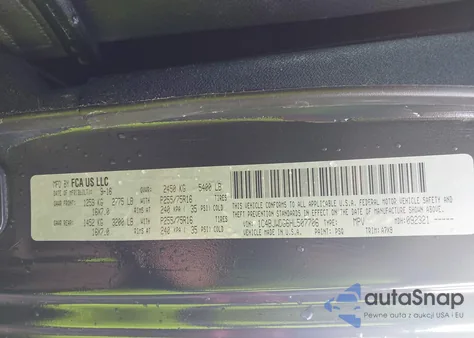 2017 Jeep Wrangler Unlimited Sport 4X4 z USA, uszkodzony, nr VIN 1C4BJWDG6HL507706